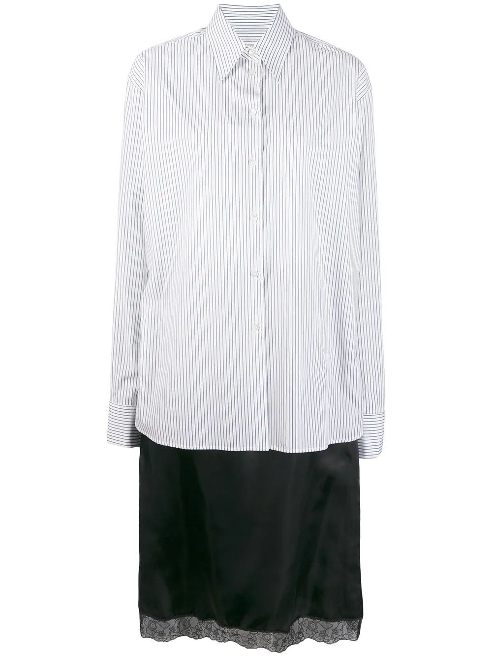 MM6 Maison Margiela Gestreiftes Hemd Fik60 ESmTR MM6 Maison Margiela Gestreiftes Hemd Fik60 ESmTR