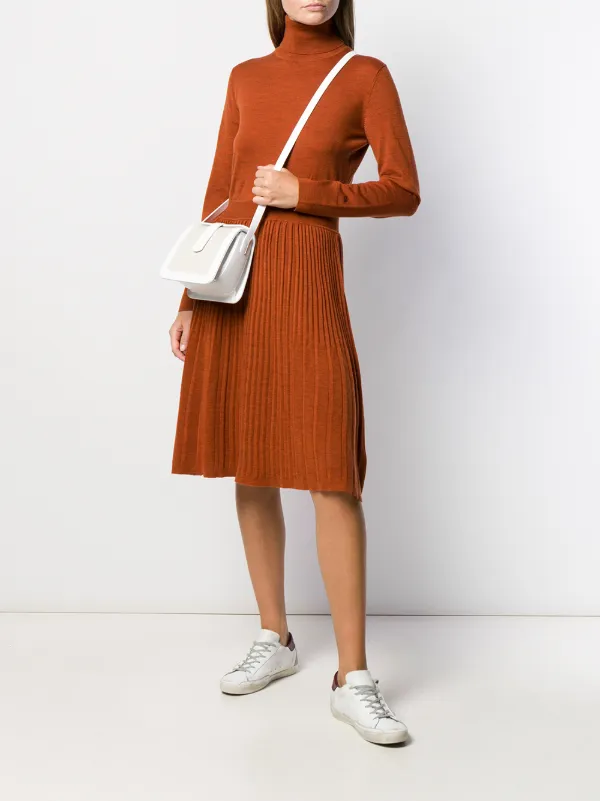 calvin klein turtleneck dress