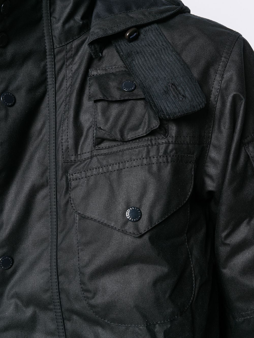 фото Barbour X Engineered Garments вощеная куртка Cowen