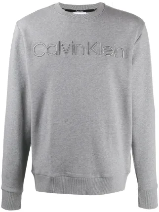 calvin klein embroidered sweatshirt