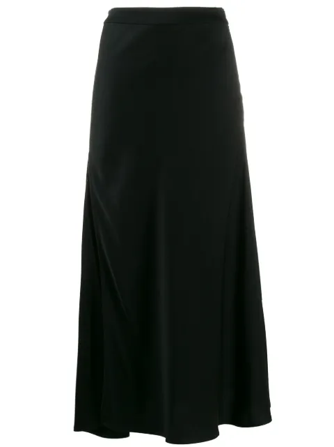 Ellery slit draped skirt