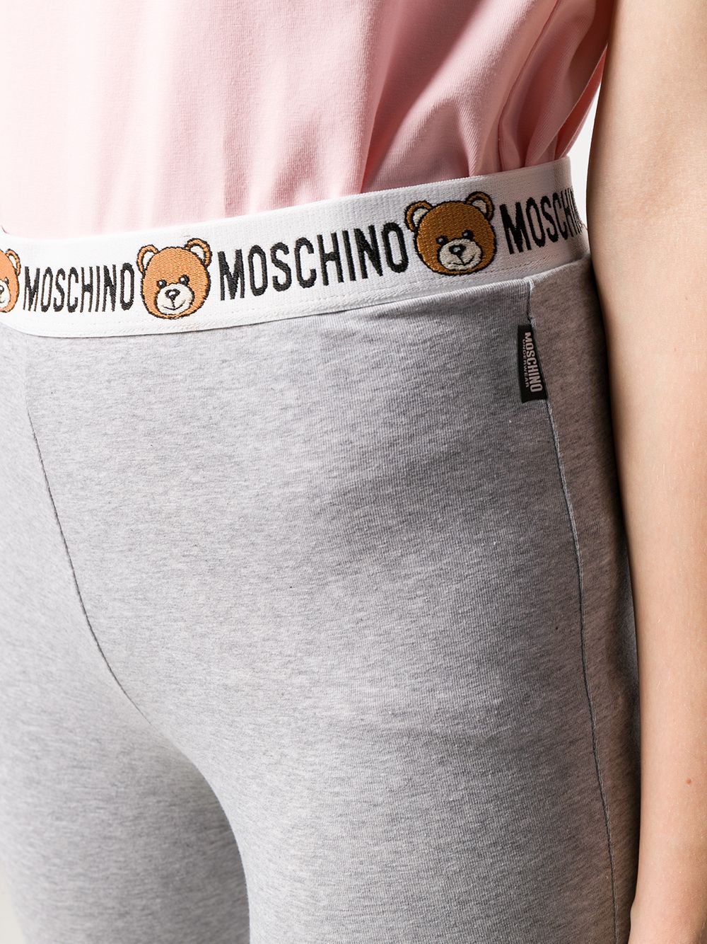 фото Moschino спортивные брюки с логотипом