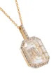 Mateo 14kt gold A initial necklace