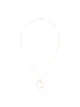 Image 1 of Yvonne Léon 18K yellow gold crystal-embellished necklace