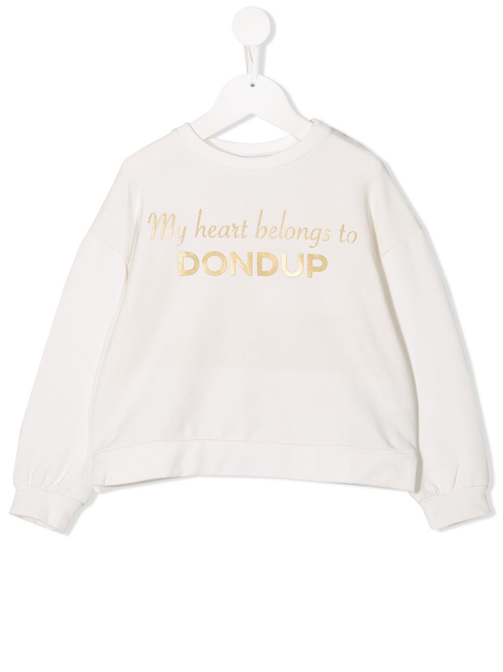 Dondup Kids толстовка My Heart Belongs To
