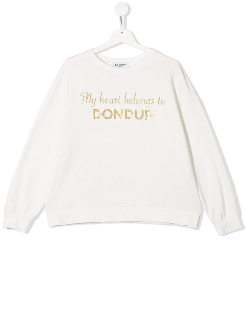 Dondup Kids толстовка My Heart Belongs To