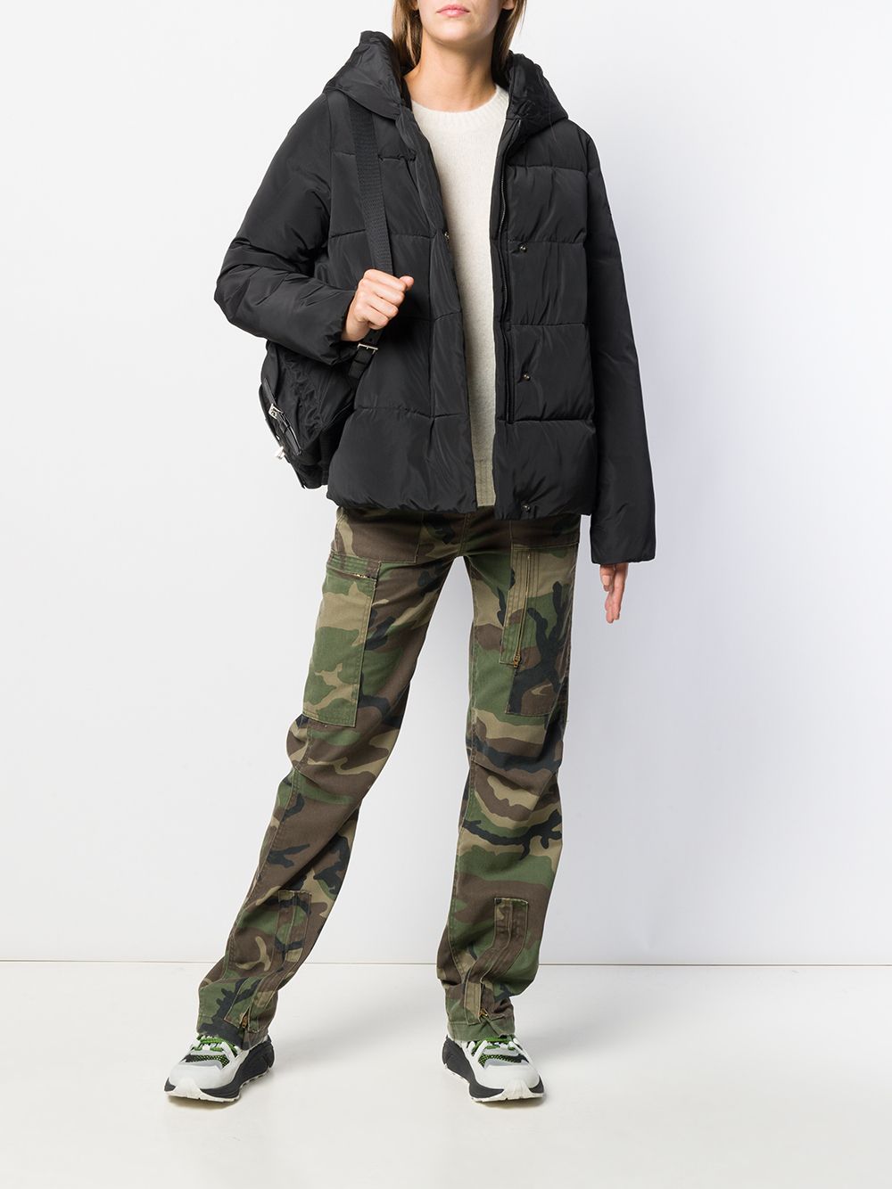 фото Woolrich пуховик с капюшоном