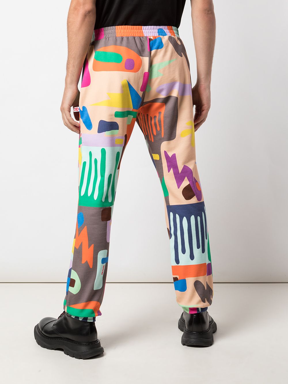 фото Walter Van Beirendonck спортивные брюки All Over Drip