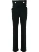 Image 1 of Comme Moi button-embellished flared trousers