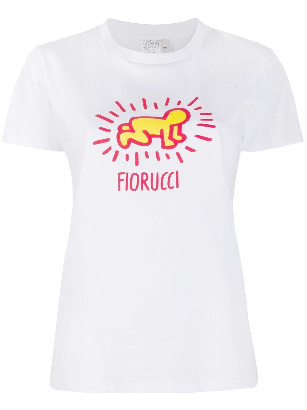 фото Fiorucci футболка кроя слим из коллаборации с keith haring