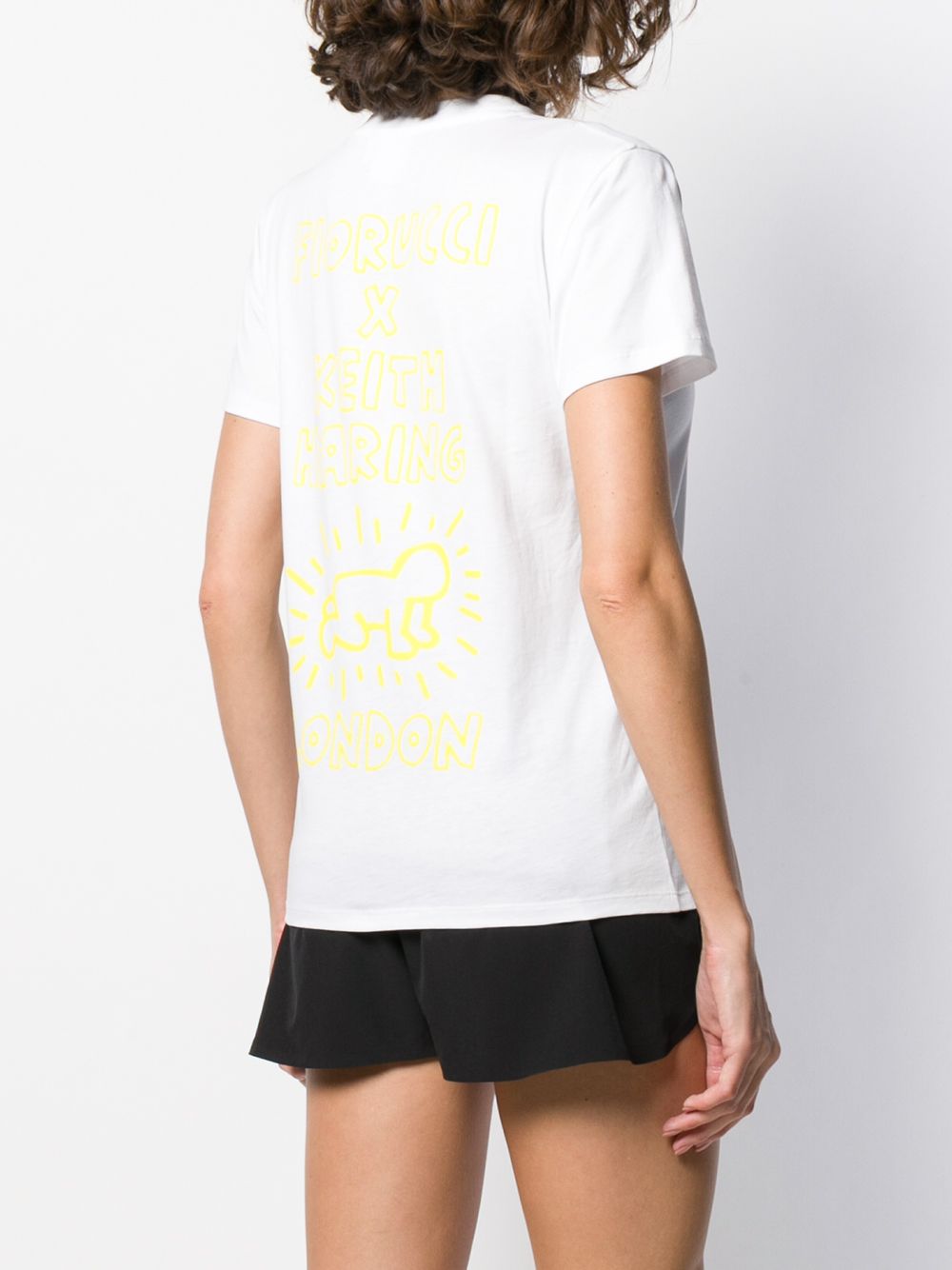 фото Fiorucci футболка кроя слим из коллаборации с keith haring