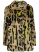 Image 1 of Apparis Chloe leopard faux-fur jacket