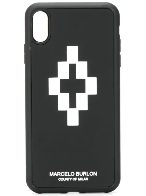 Marcelo Burlon County Of Milan 3d Cross Iphone Xs Max Case Farfetch