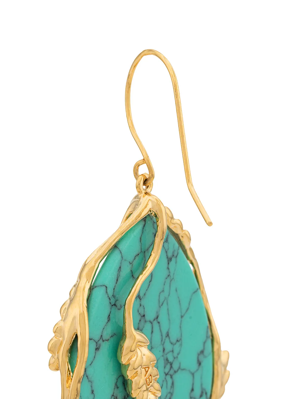 Aurelie Bidermann Francoise Earrings In Gold