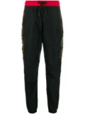 COUNTY OF MILAN leopard-print track pants - Black