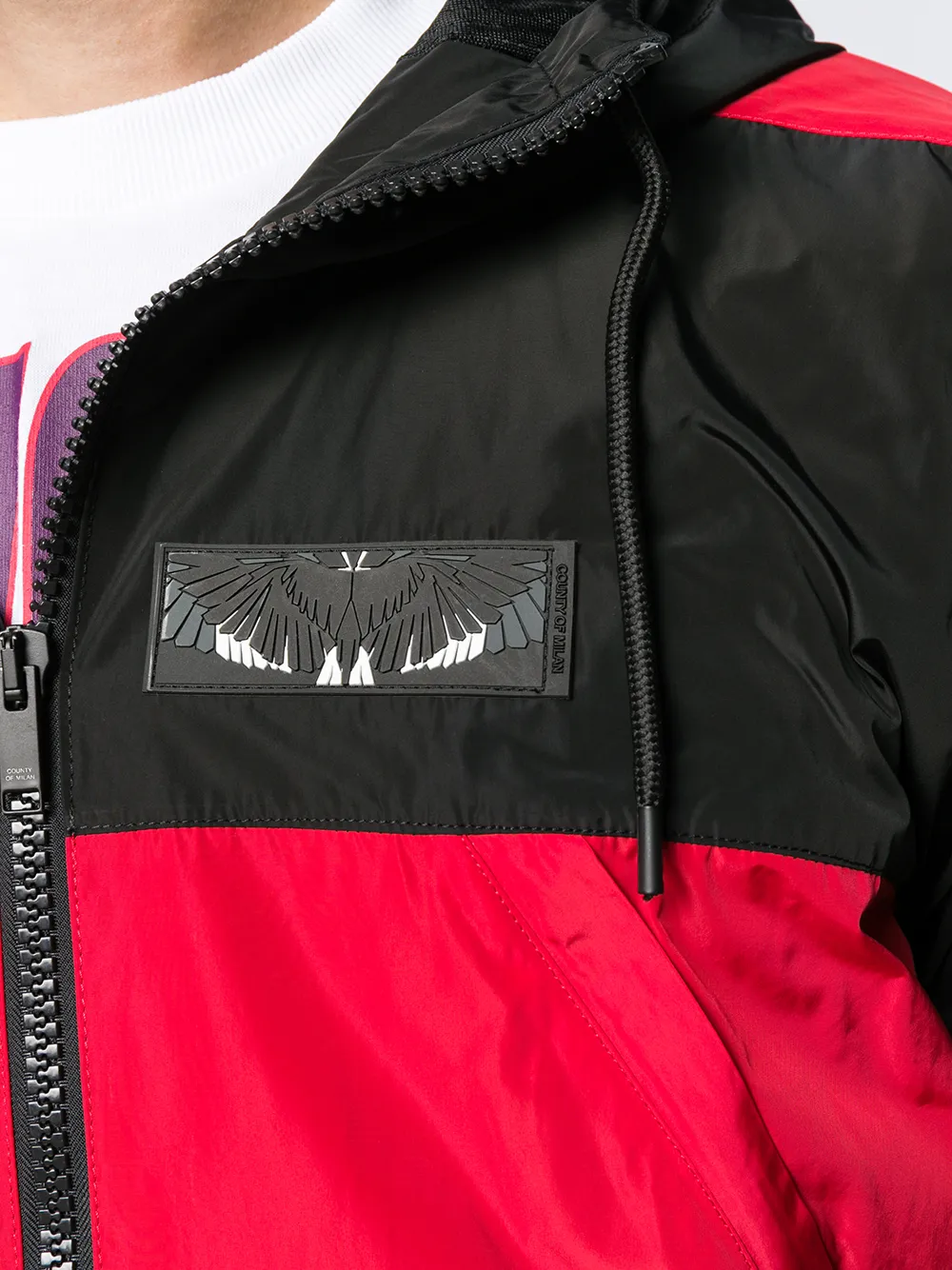 Marcelo Burlon County of Milan Gewatteerde jas Rood
