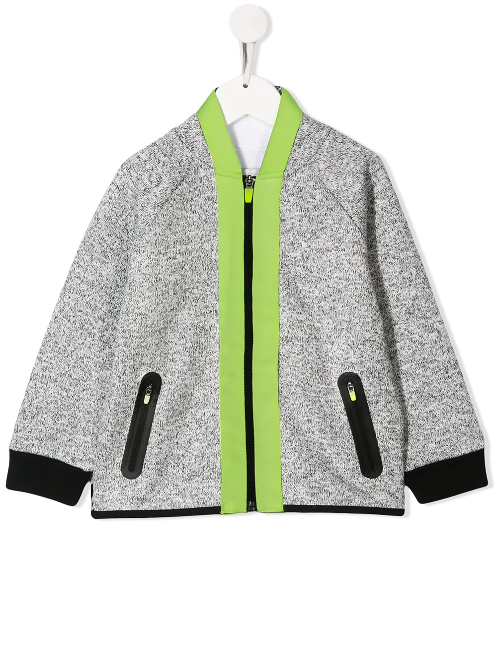 Stella Mccartney Kids Neon Stripe Bomber Jacket Ss20 Farfetch Com