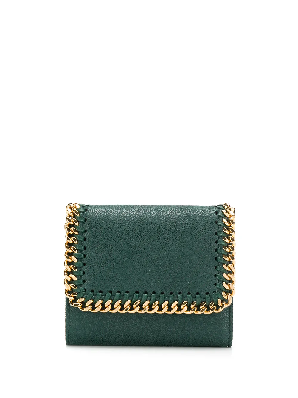 

Stella McCartney Falabella tri-fold wallet - Green