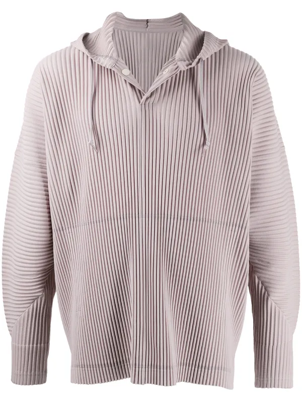 homme plisse hoodie