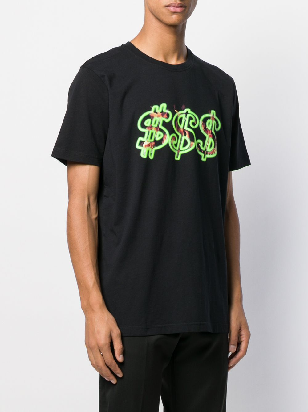 Sss World Corp Contrasting Print t-shirt - Farfetch