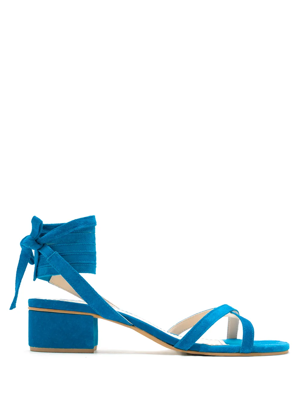 Click to view more detailed imagery on our partner's website Eva Tie Color Sandals In Blue