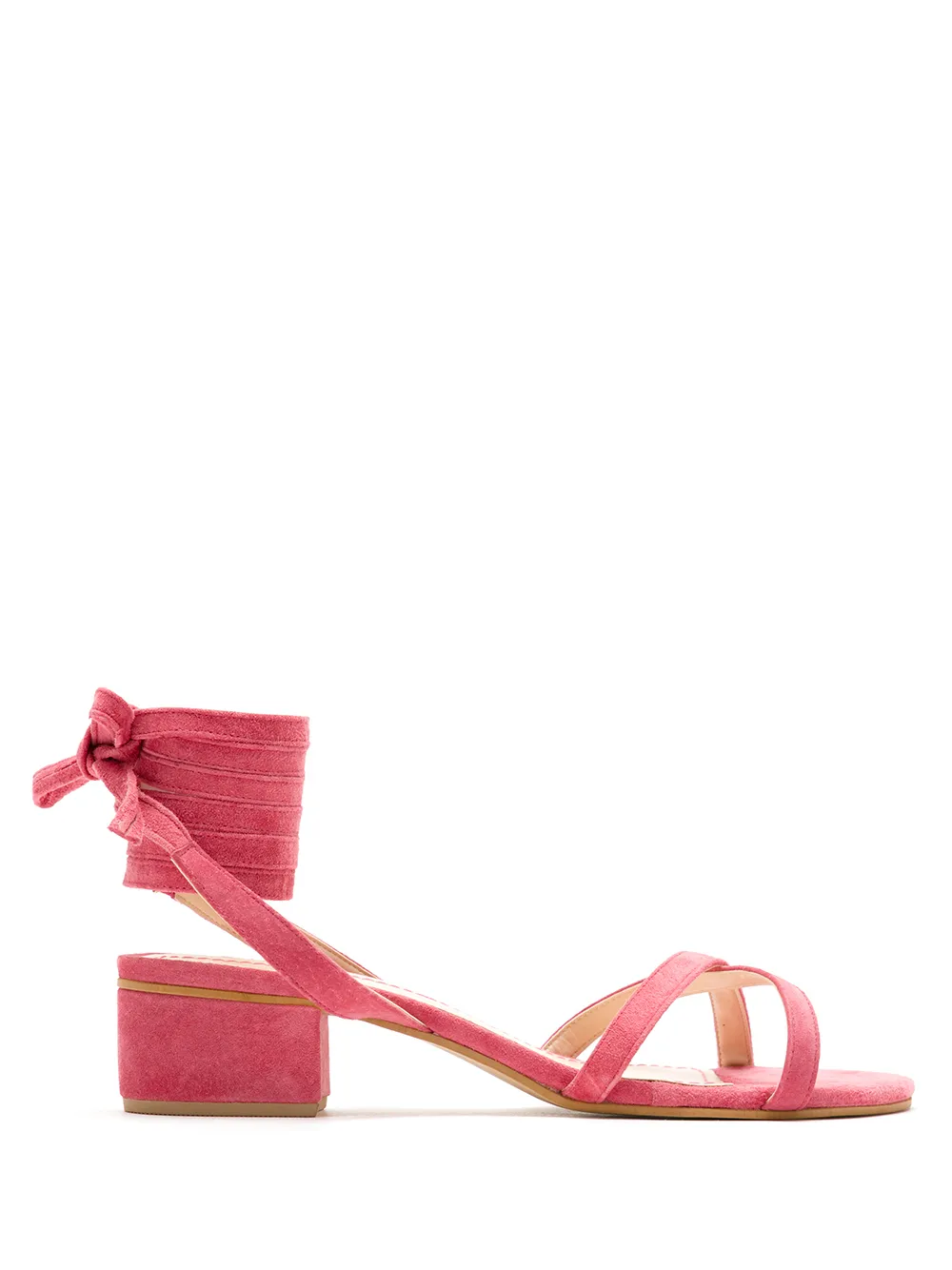 Click to view more detailed imagery on our partner's website Eva Leather Sandals In Pink