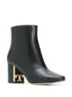 Image 2 of Tory Burch plaque heel boots