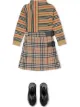 الصورة 2 من Burberry Kids كنزة كشمير بخطوط كلاسيكية