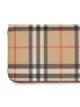 Burberry Vintage Check E-canvas Ziparound Wallet