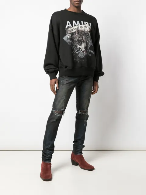 AMIRI Pitbull crew neck sweatshirt 