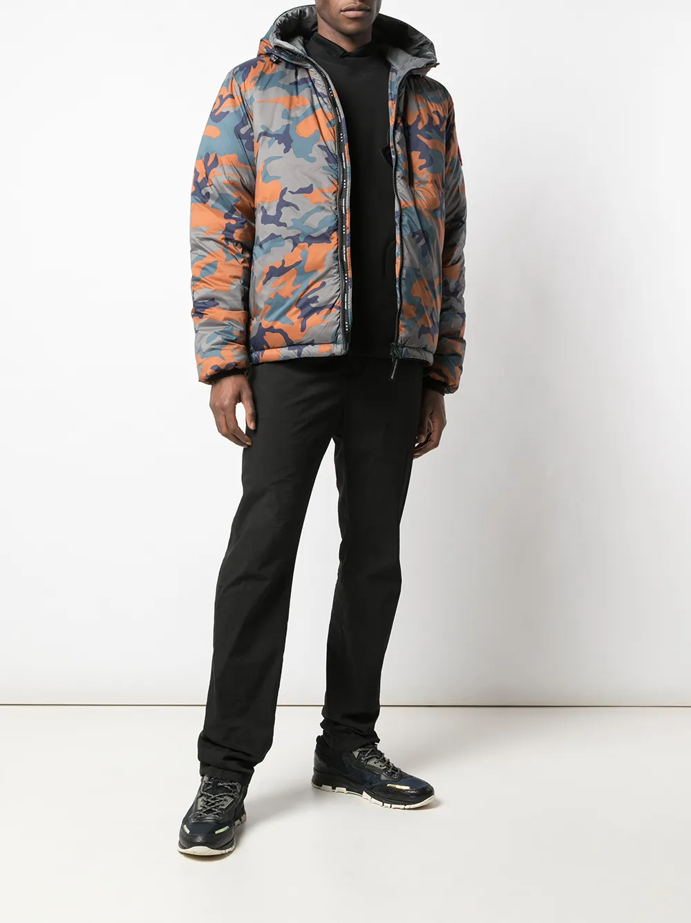 фото Canada goose куртка-пуховик с камуфляжным принтом