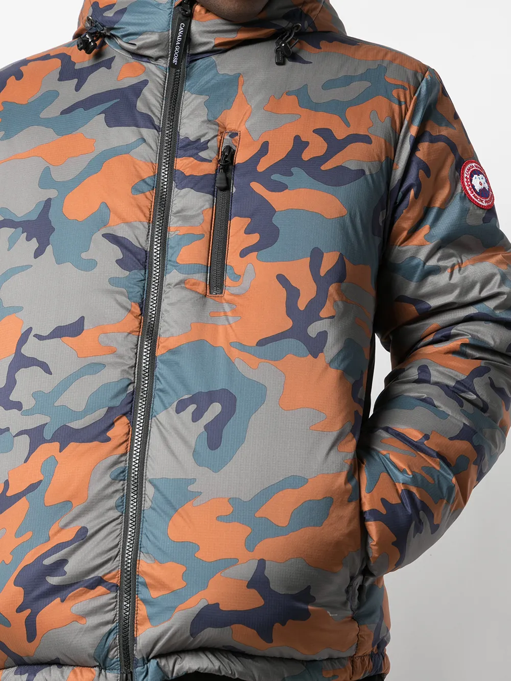 фото Canada goose куртка-пуховик с камуфляжным принтом