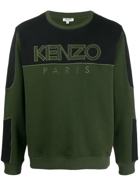 Kenzo mesh panel sweatshirt