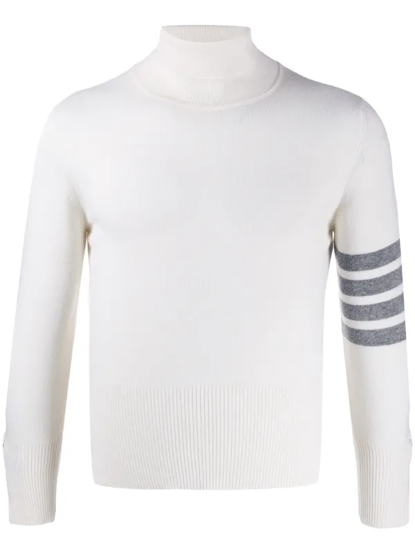 Thom Browne 4-Bar turtleneck jumper 