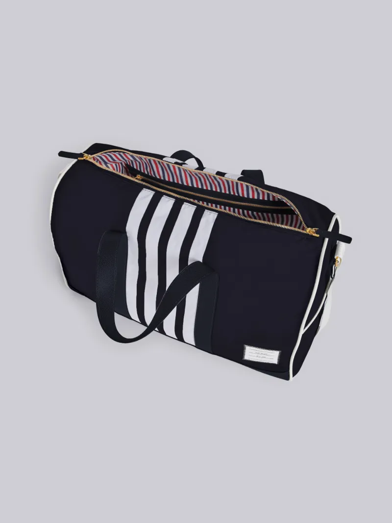 Navy Nylon 4Bar Gym Bag Thom Browne Official