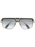 Cazal geometric-frame sunglasses - Black
