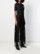 Vera Wang long lace blouse