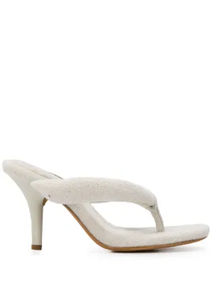 yeezy flip flop heels