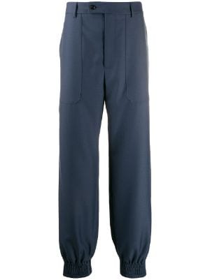 gucci blue trousers