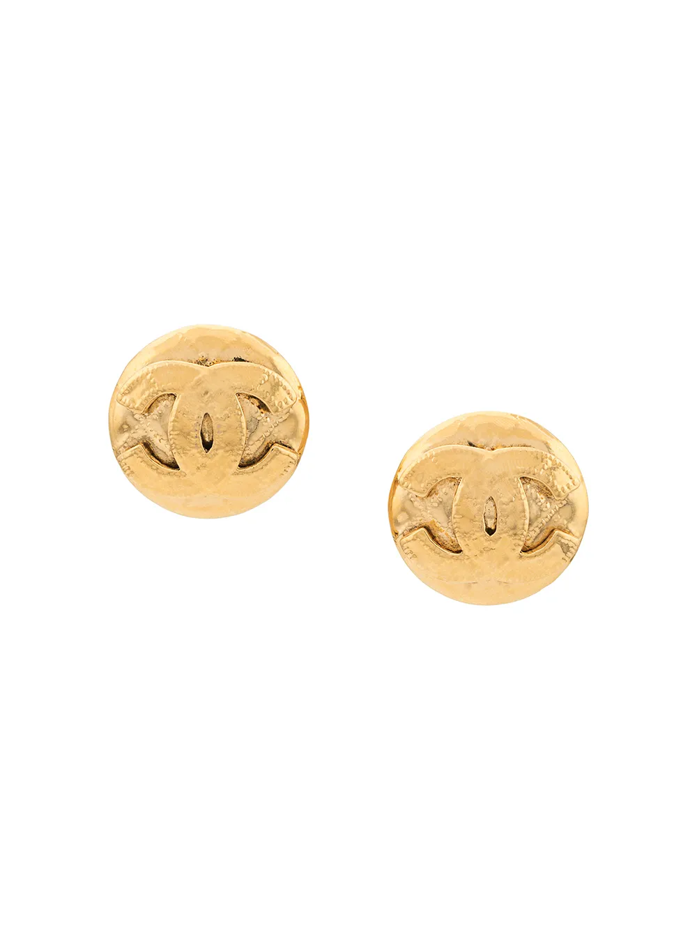

Chanel Pre-Owned 1994 Chanel Clip-On Earrings - Gold