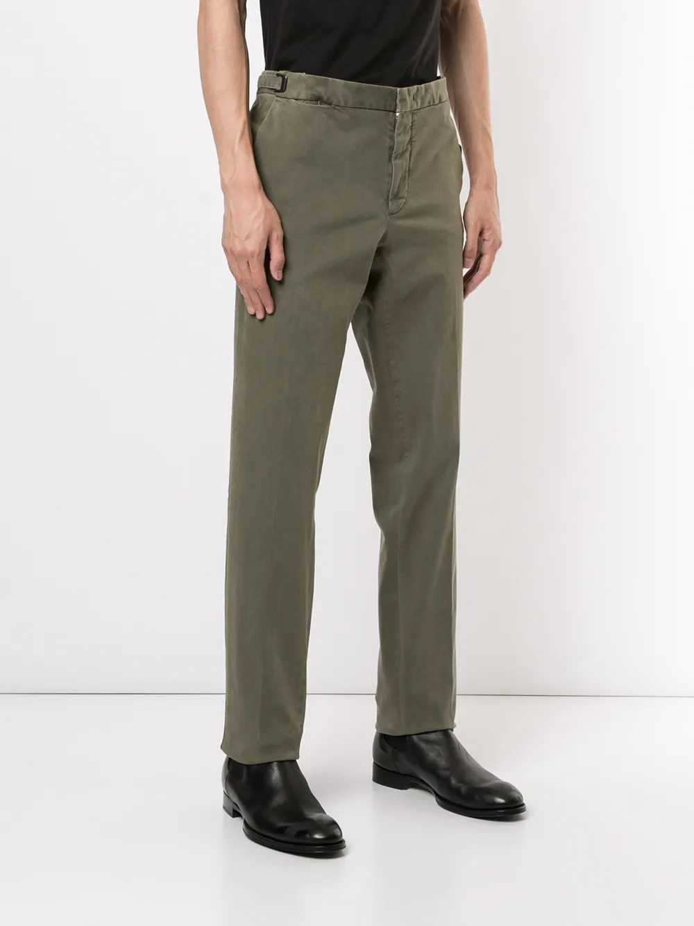 Corneliani Slim-fit chino Groen