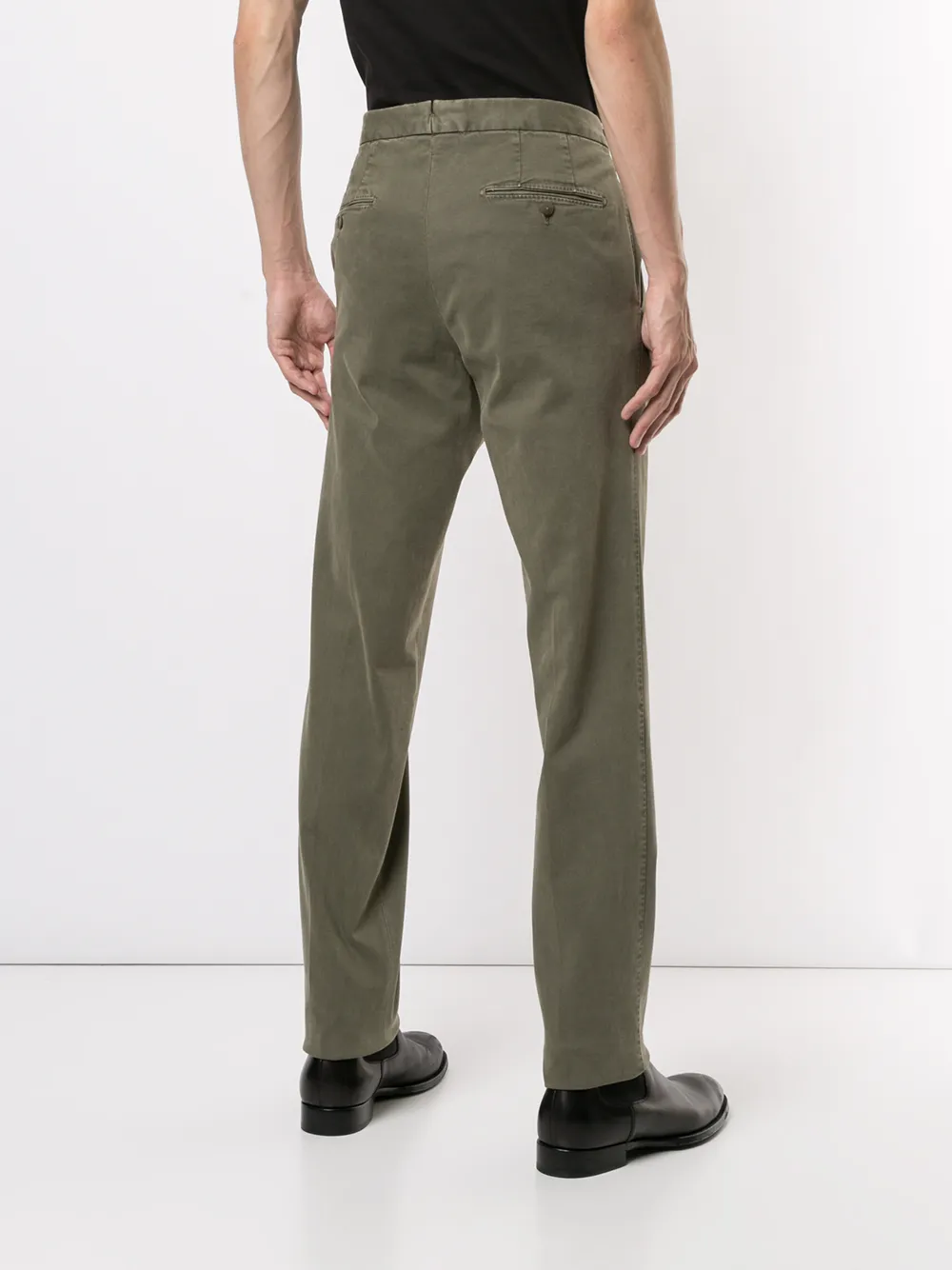 Corneliani Slim-fit chino Groen