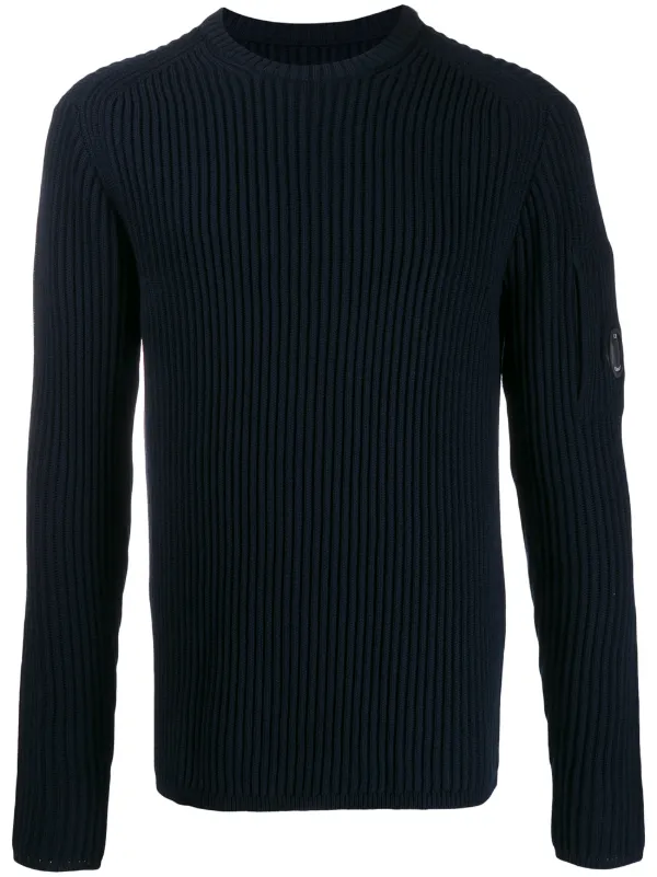 blue cp company jumper