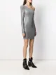 Alexandre Vauthier microcrystal one shoulder dress