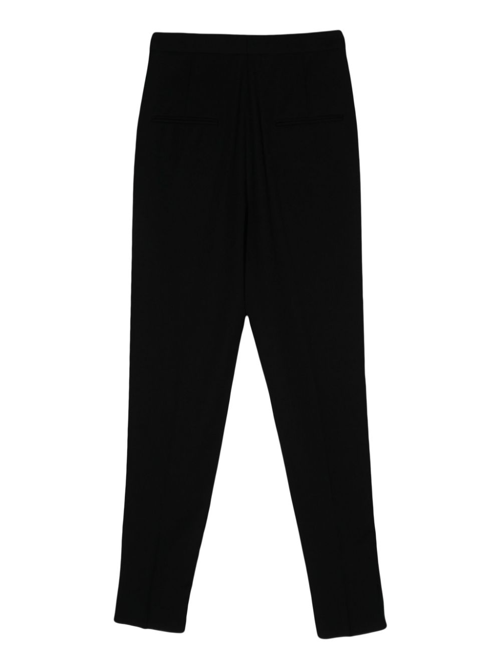 Saint Laurent Pantalon met toelopende pijpen - Zwart