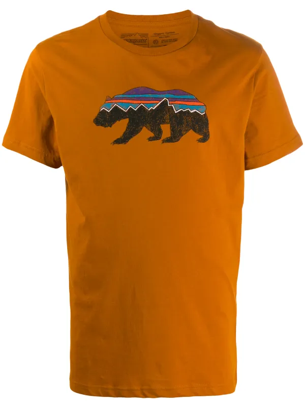 patagonia t shirt orange