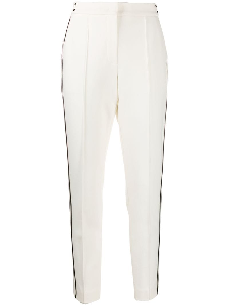 Escada Sport Exposed Seam Trousers In White