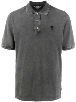 Mens White Hydrogen Polo Short Sleeve Shirt size Small 50/% OFF
