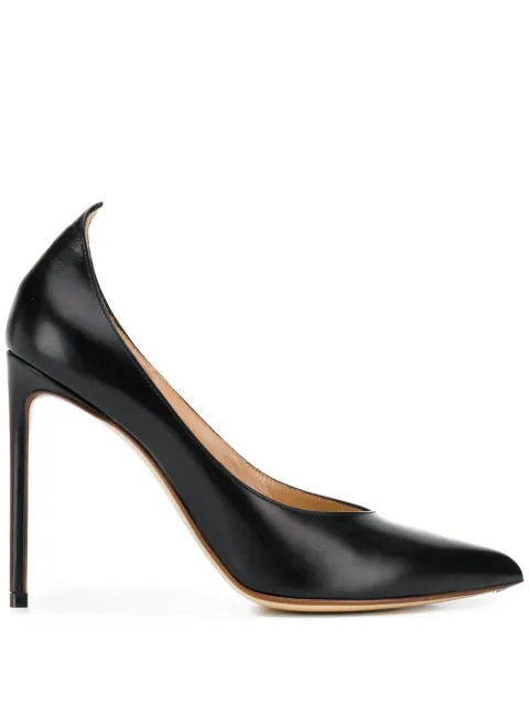 Francesco Russo high vamp pumps