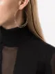 الصورة 2 من Jacquie Aiche أقراط مدورة شيكر مرصعة بالألماس
